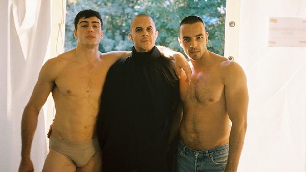 Backstage At Fischerspooner's Sizzling Melt Festival Show in Germany