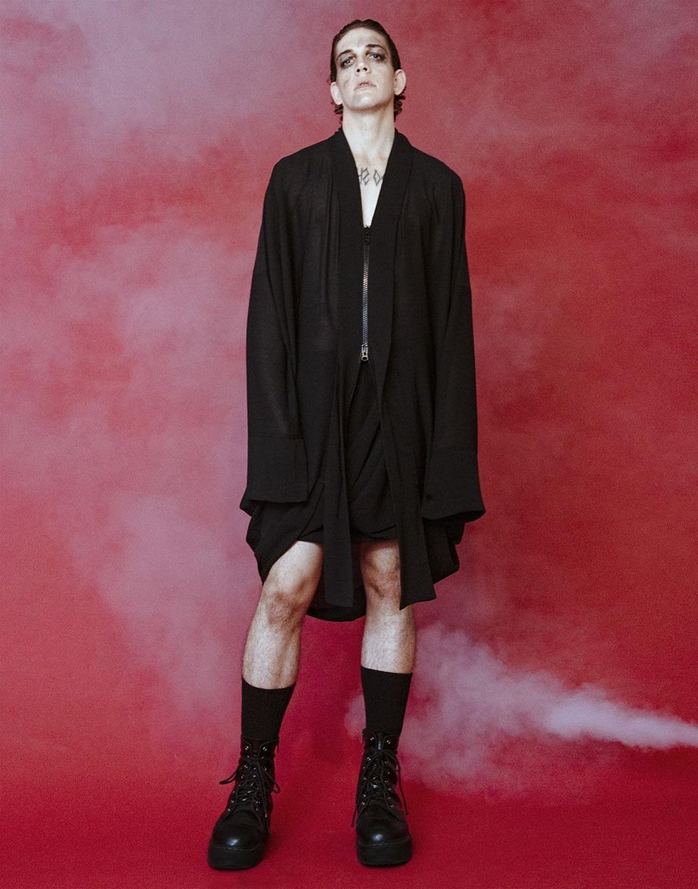 Backstage at Fischerspooner's Sizzling Melt Festival Show in Germany