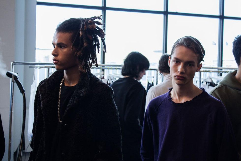 Backstage at John Elliott Fall '17