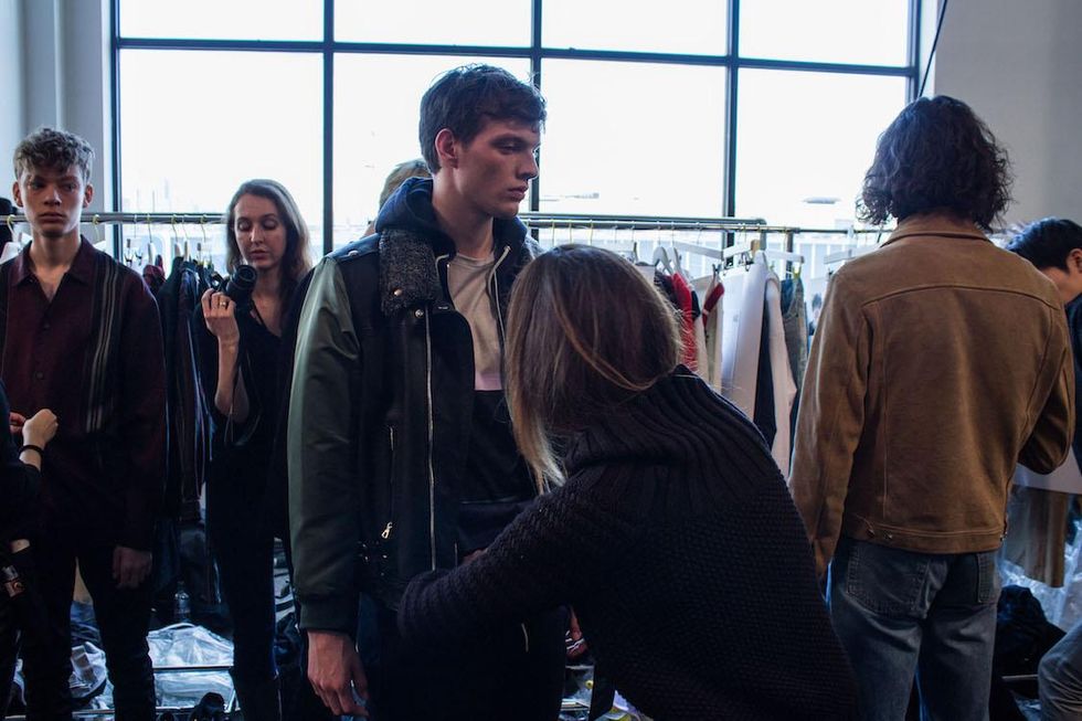 Backstage at John Elliott Fall '17