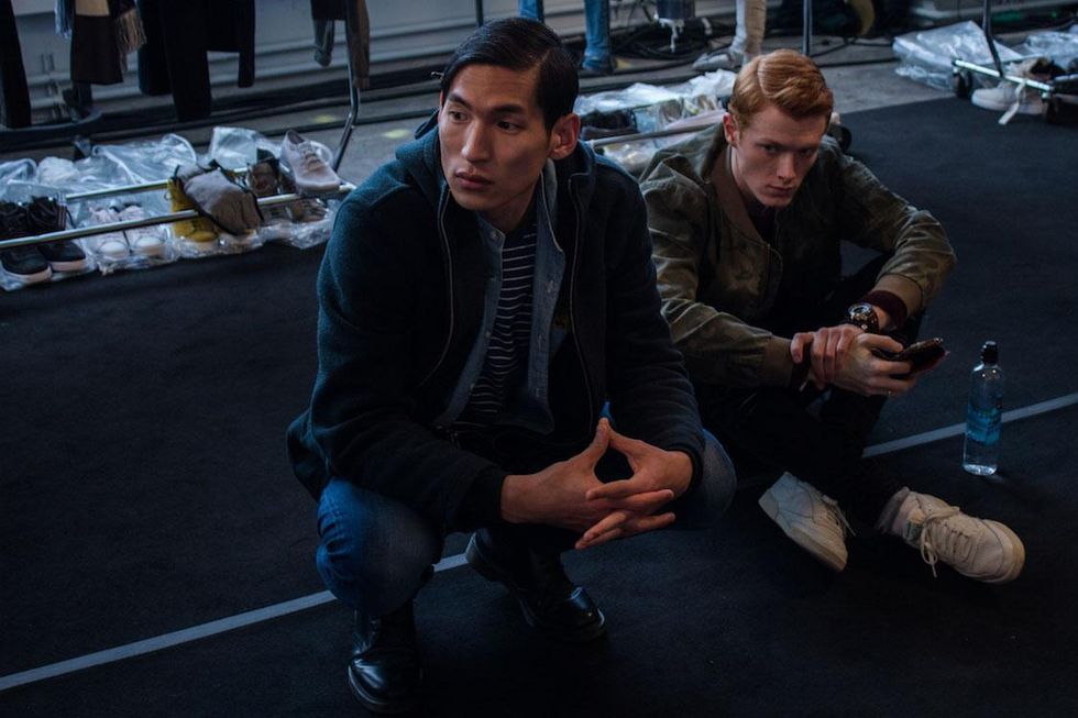 Backstage at John Elliott Fall '17