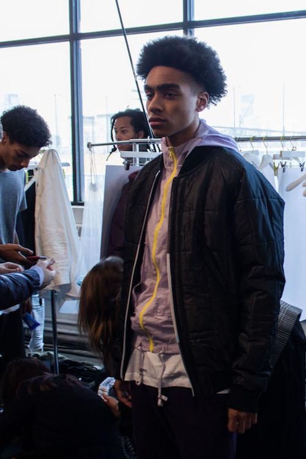 Backstage at John Elliott Fall '17