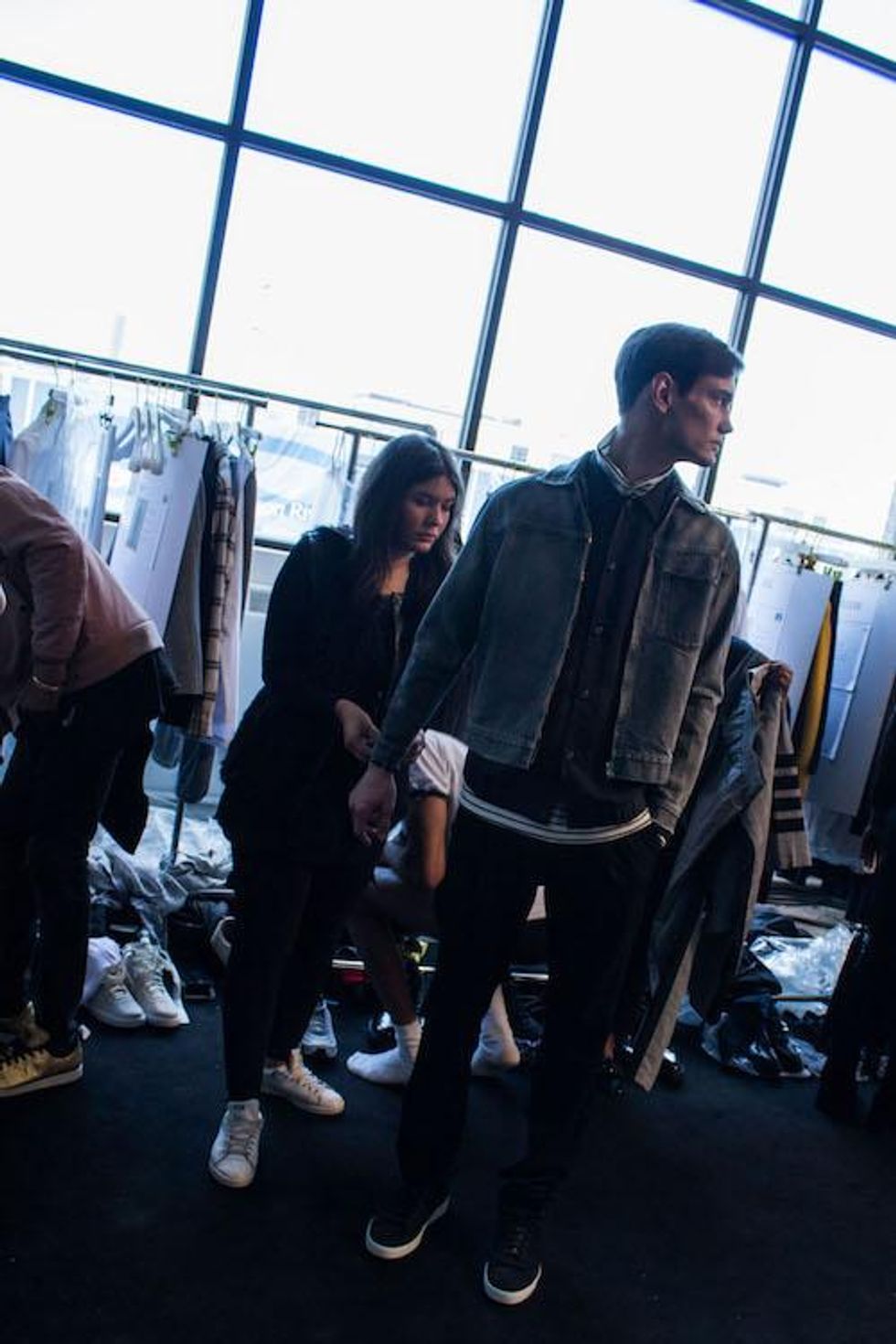 Backstage at John Elliott Fall '17