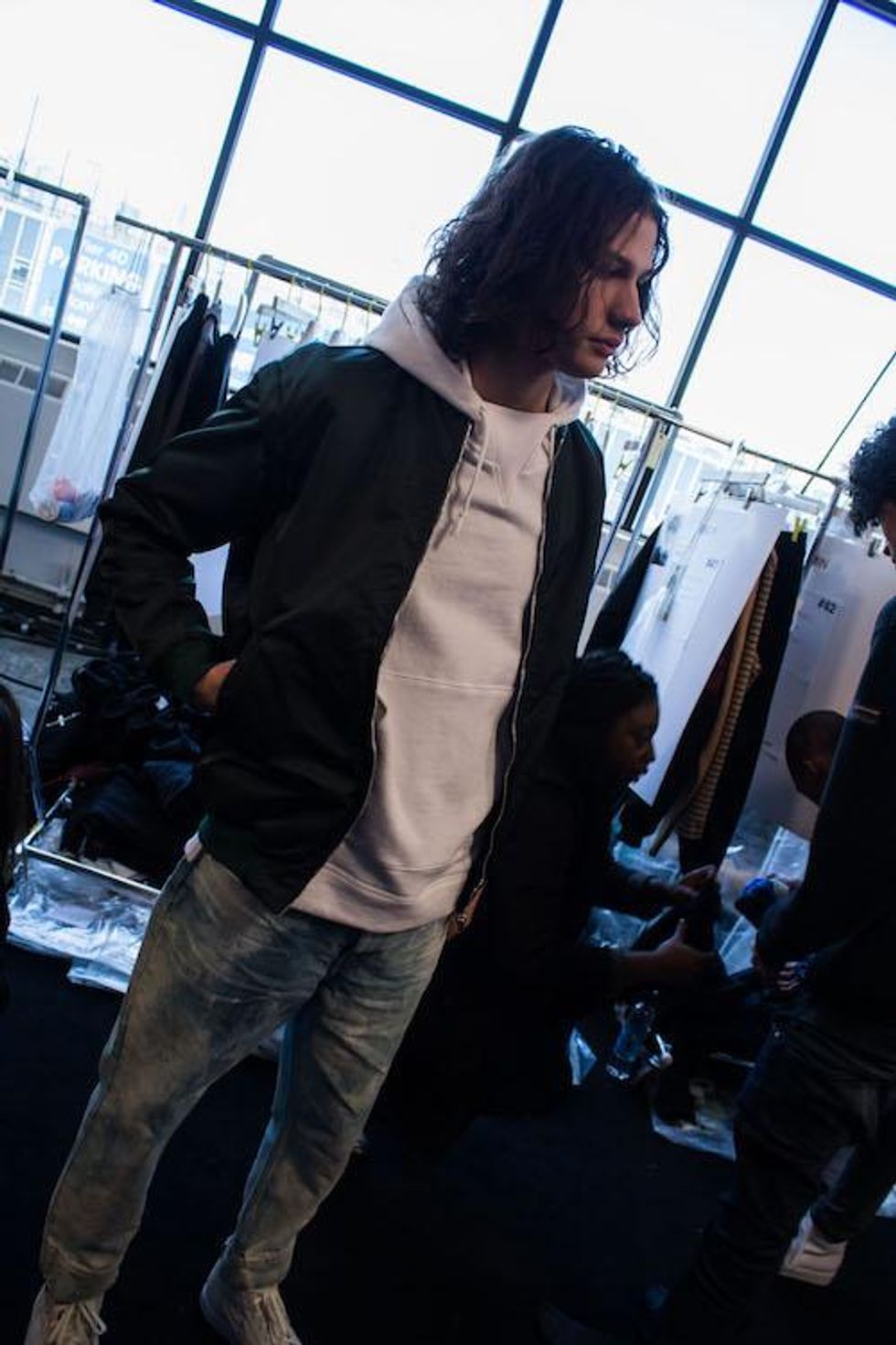 Backstage at John Elliott Fall '17