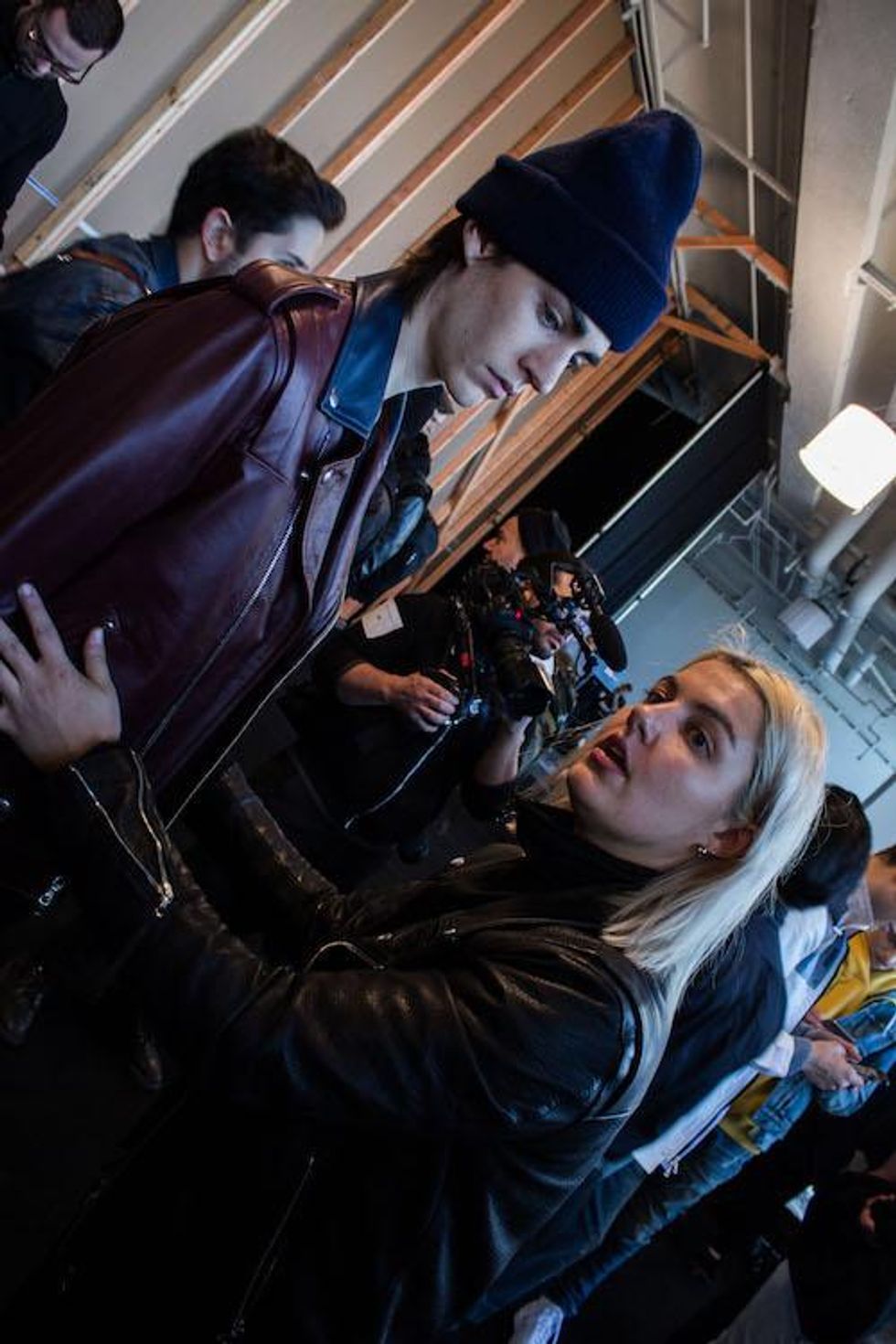Backstage at John Elliott Fall '17