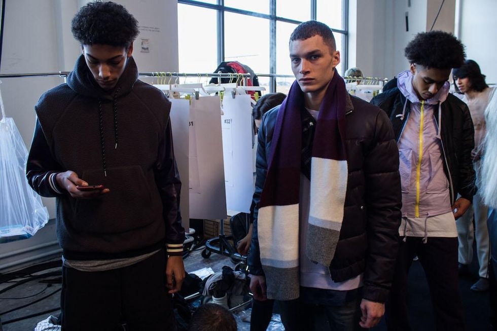 Backstage at John Elliott Fall '17