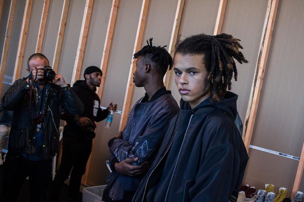 Backstage at John Elliott Fall '17