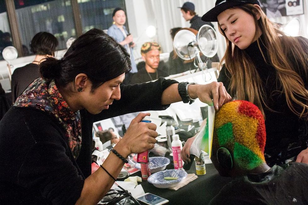 Backstage at Landlord Fall '17