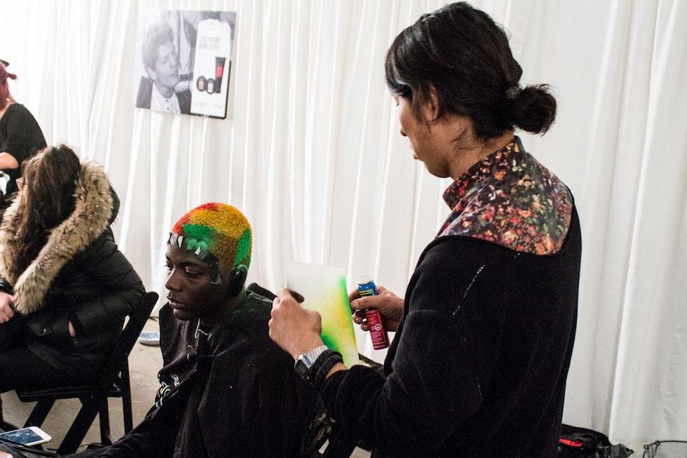 Backstage at Landlord Fall '17