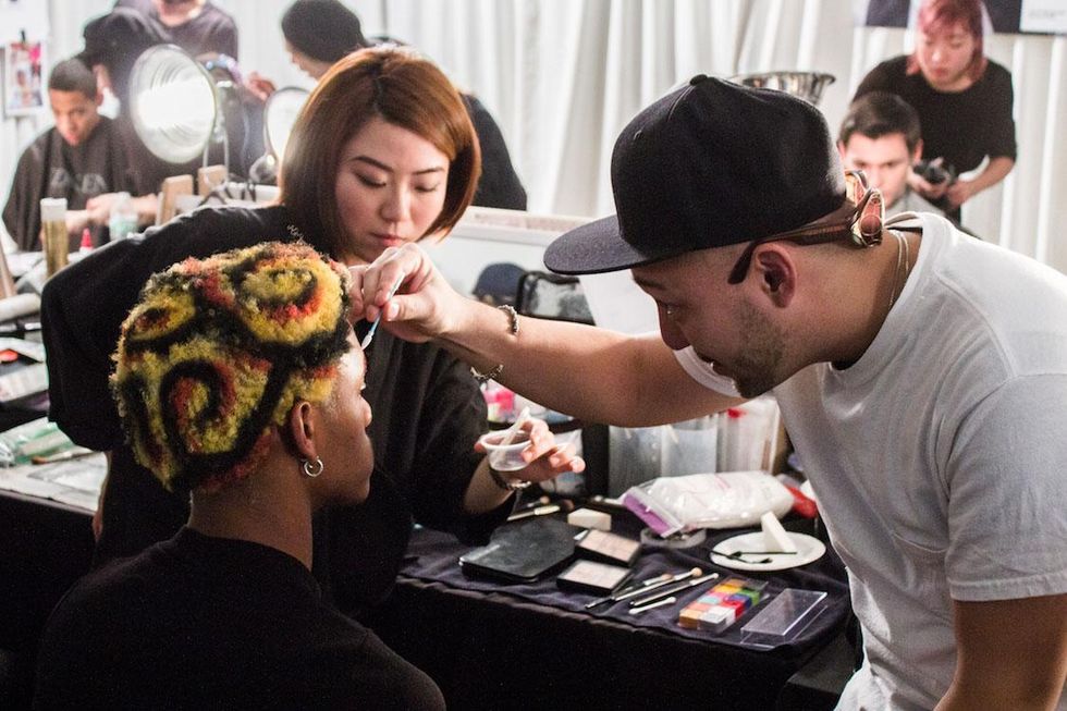 Backstage at Landlord Fall '17