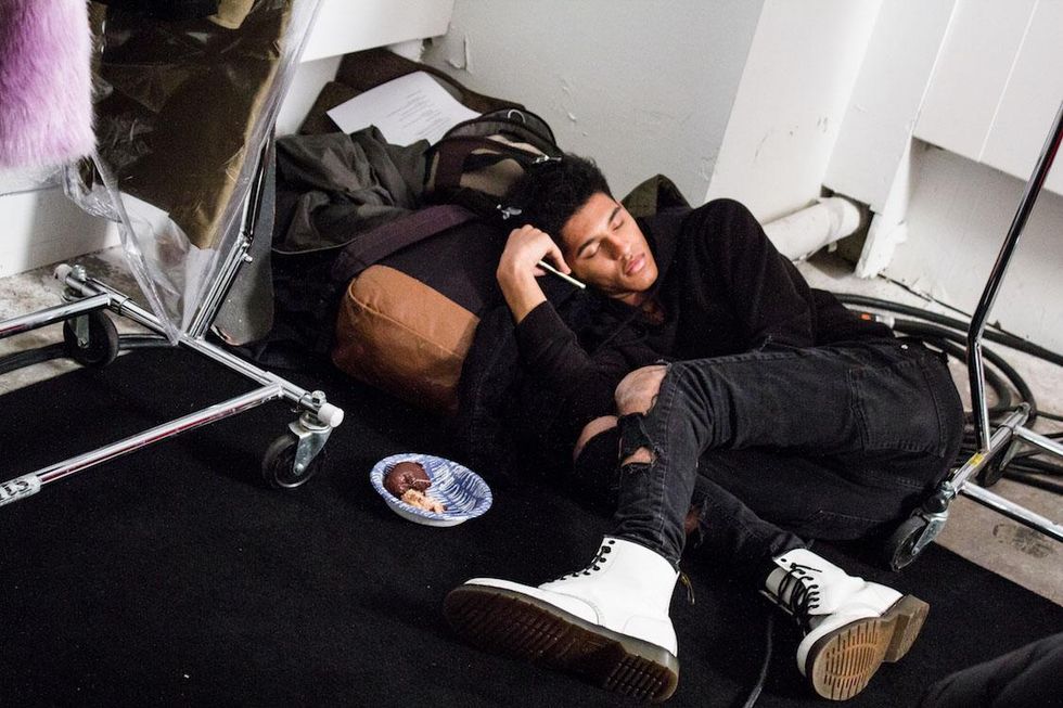 Backstage at Landlord Fall '17