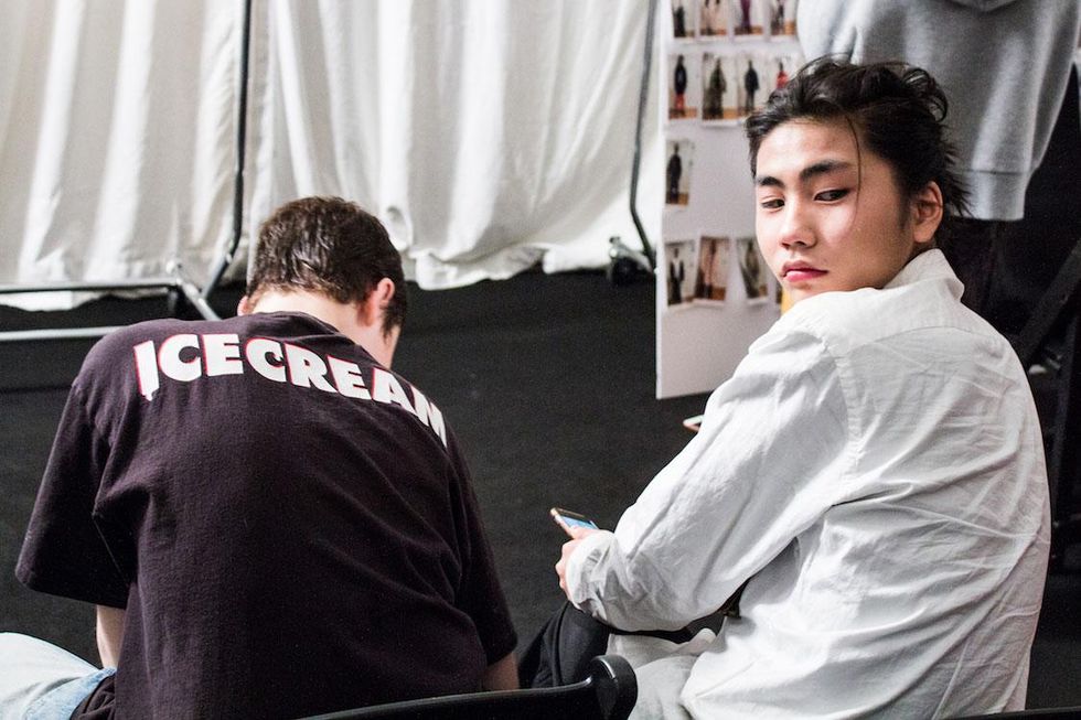 Backstage at Landlord Fall '17