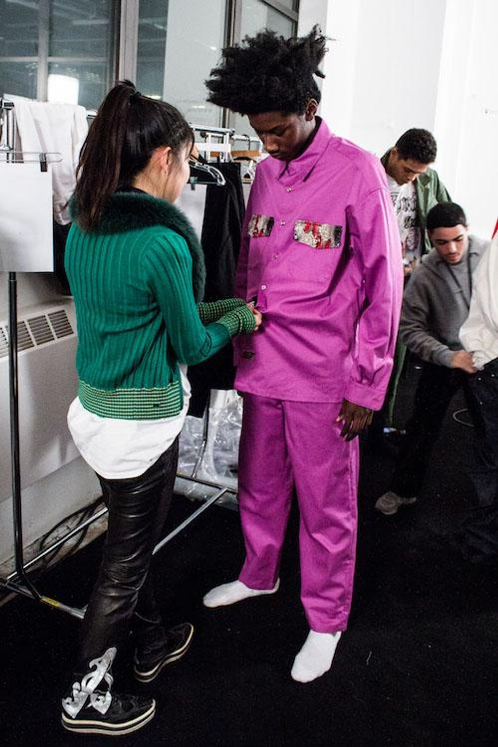 Backstage at Landlord Fall '17