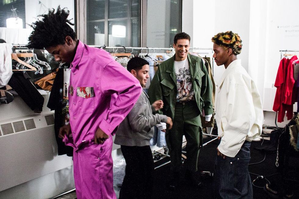 Backstage at Landlord Fall '17