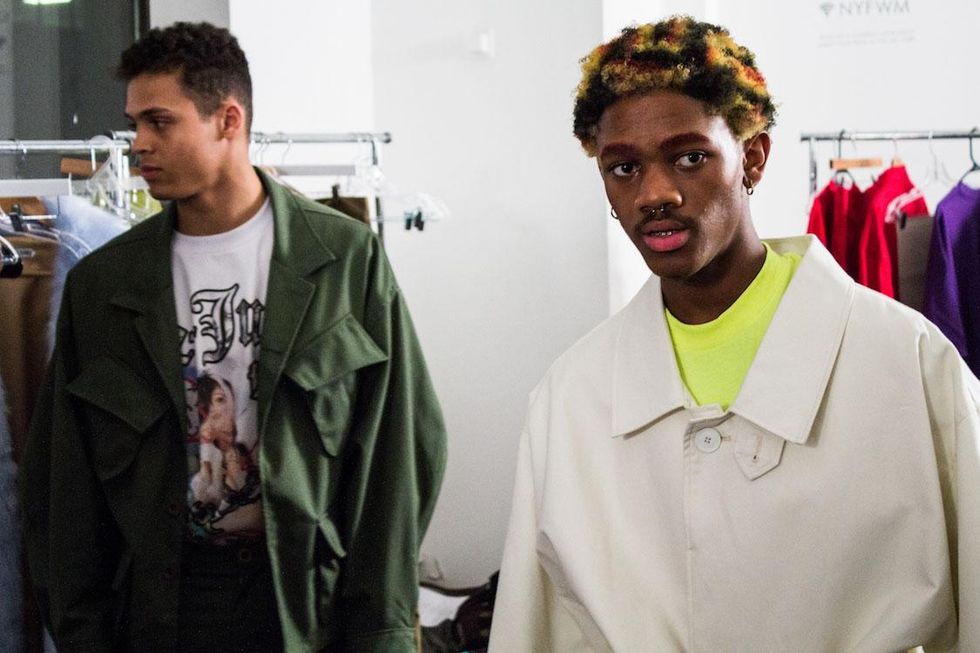 Backstage at Landlord Fall '17