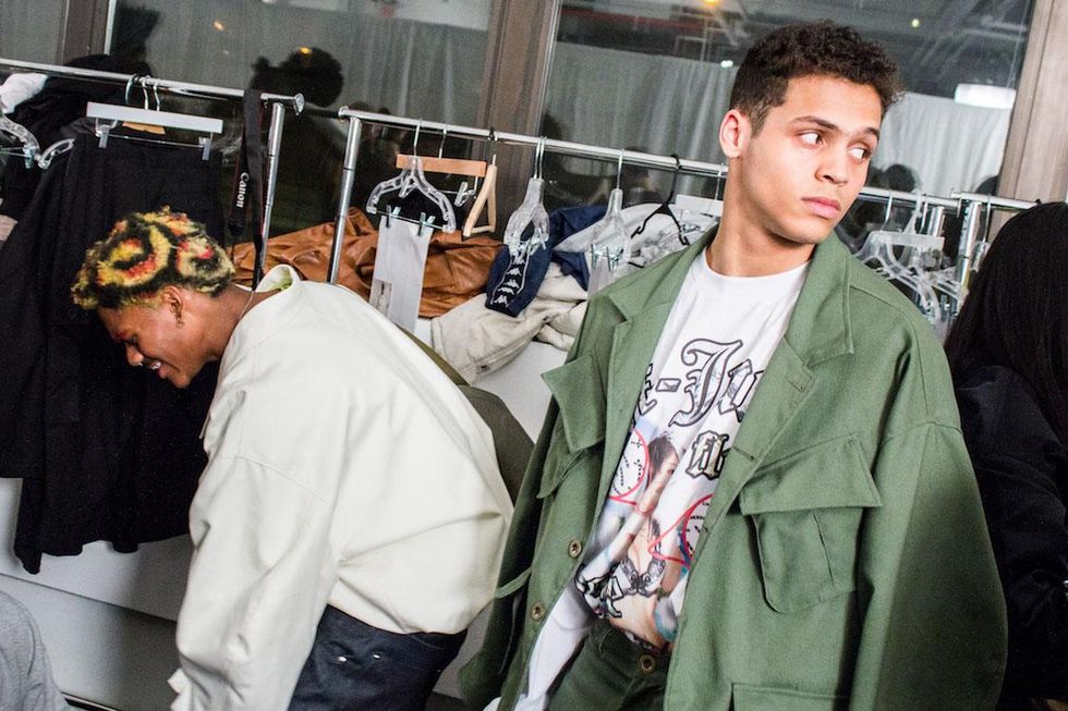 Backstage at Landlord Fall '17