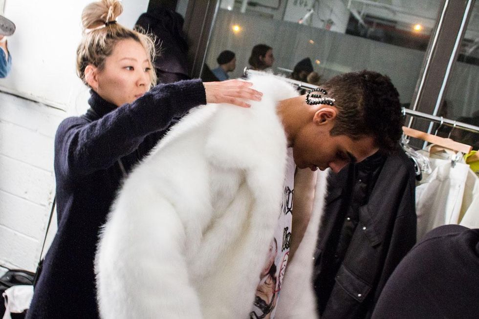 Backstage at Landlord Fall '17