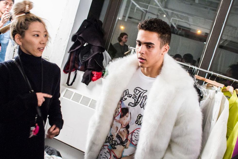 Backstage at Landlord Fall '17