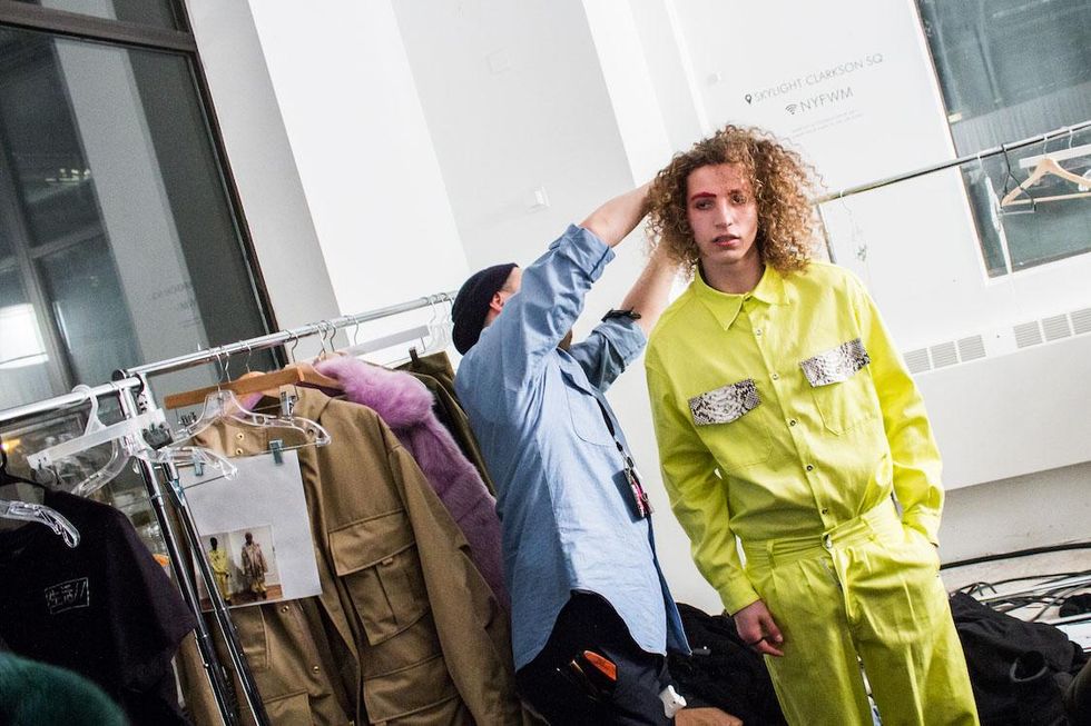 Backstage at Landlord Fall '17