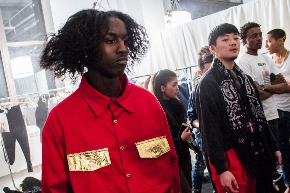 Backstage at Landlord Fall '17