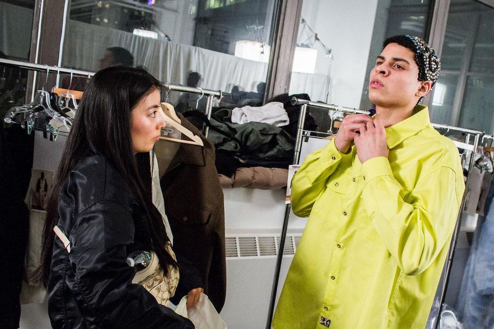 Backstage at Landlord Fall '17