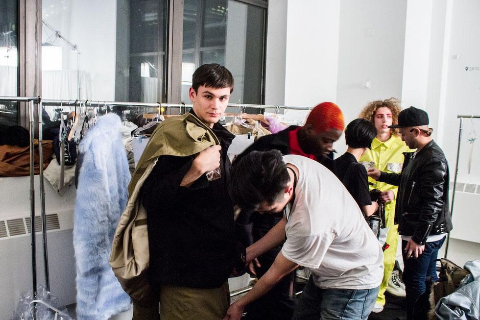 Backstage at Landlord Fall '17