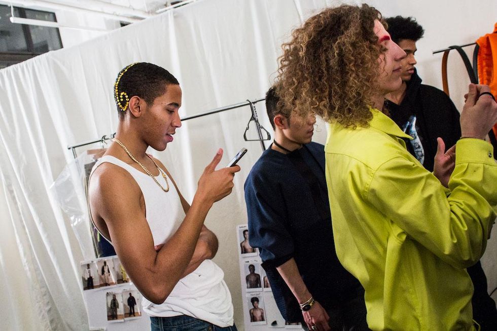 Backstage at Landlord Fall '17