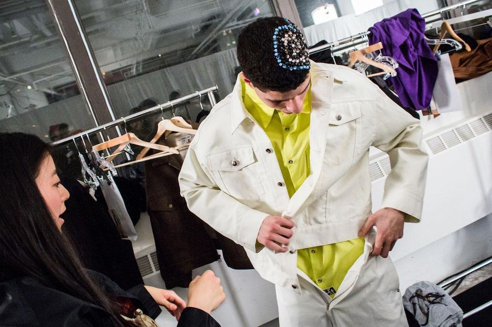 Backstage at Landlord Fall '17