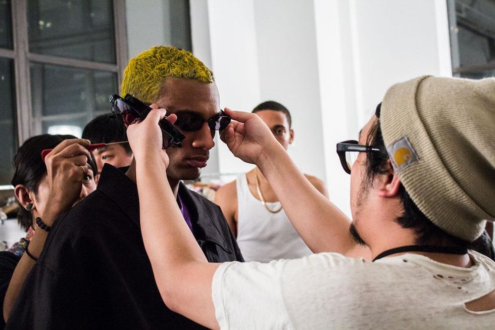 Backstage at Landlord Fall '17