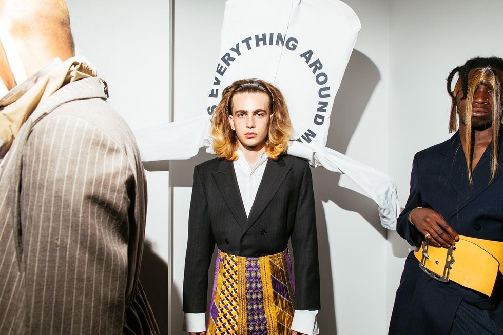 Backstage at LUAR Spring '18