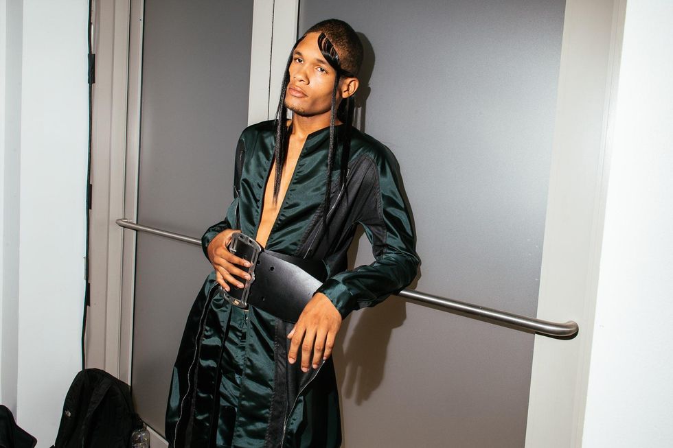 Backstage at LUAR Spring '18