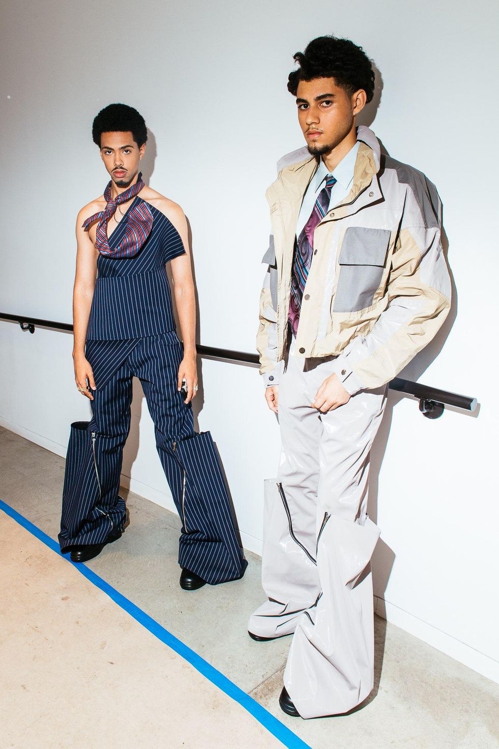 Backstage at LUAR Spring '18