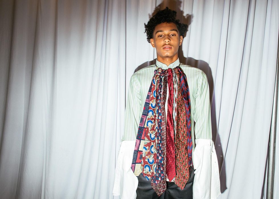 Backstage at LUAR Spring '18