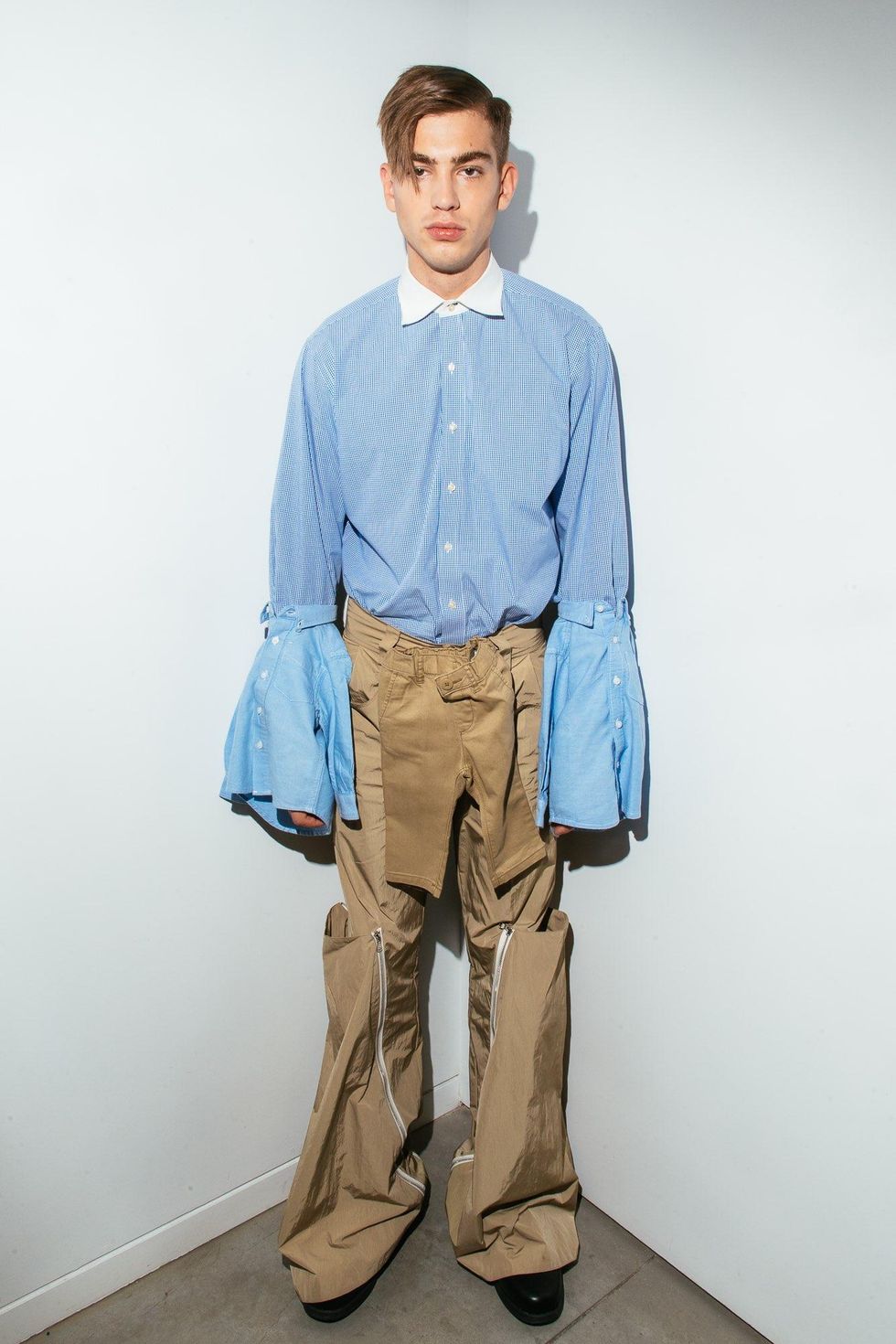 Backstage at LUAR Spring '18