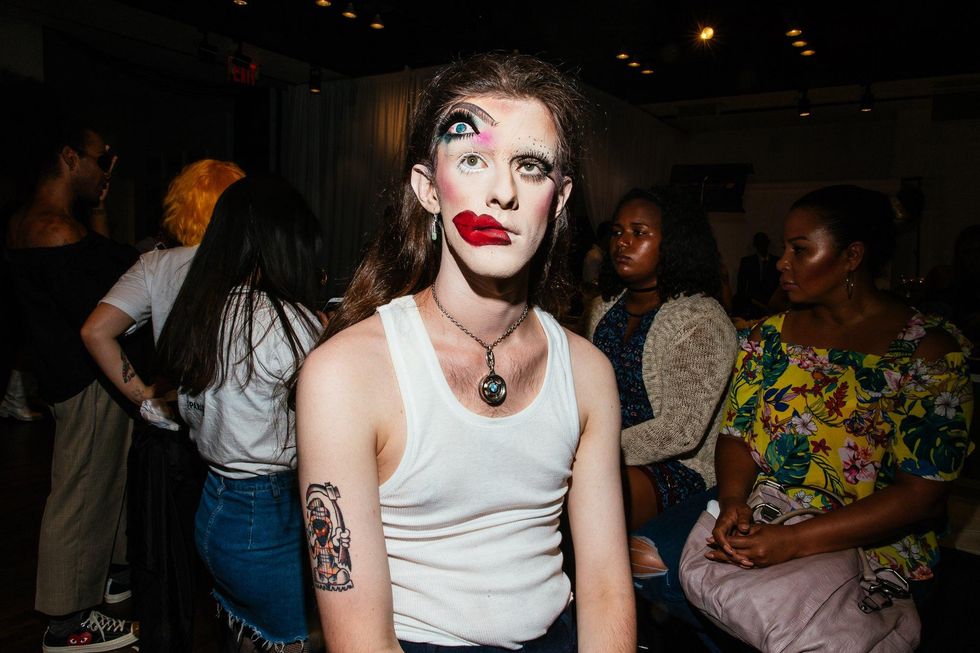 Backstage at LUAR Spring '18