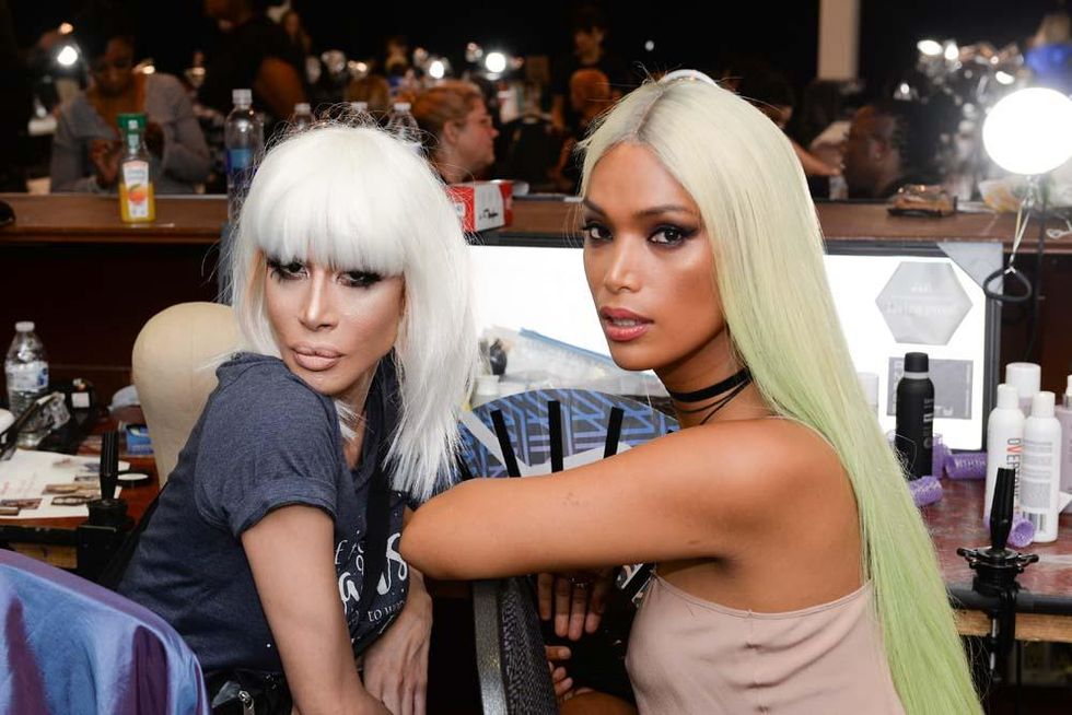 Backstage at Marco Marco Collection Seven, Shot by Andrew Werner