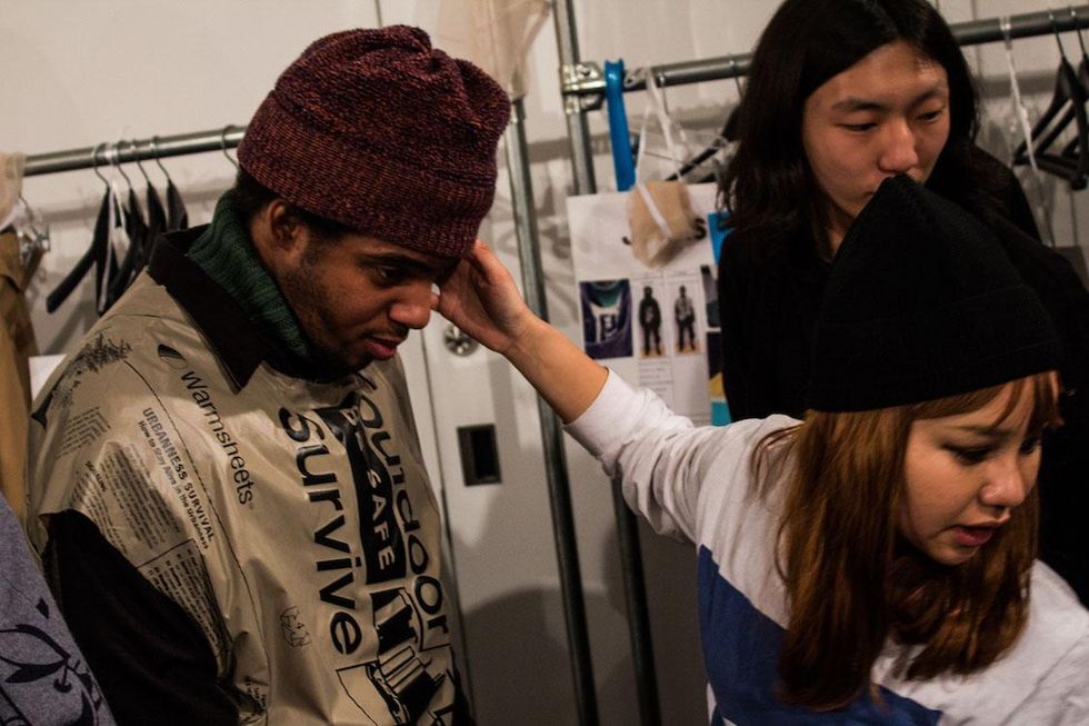 Backstage at N. Hoolywood Fall '17