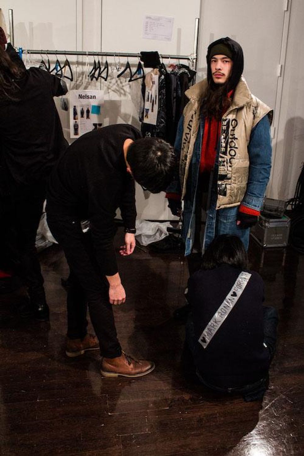 Backstage at N. Hoolywood Fall '17