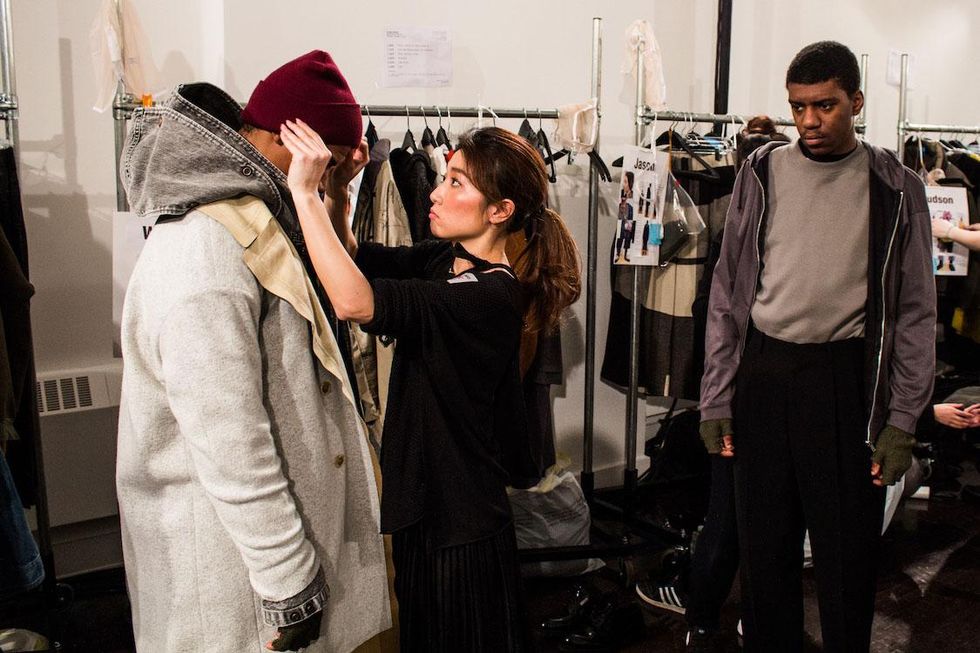 Backstage at N. Hoolywood Fall '17