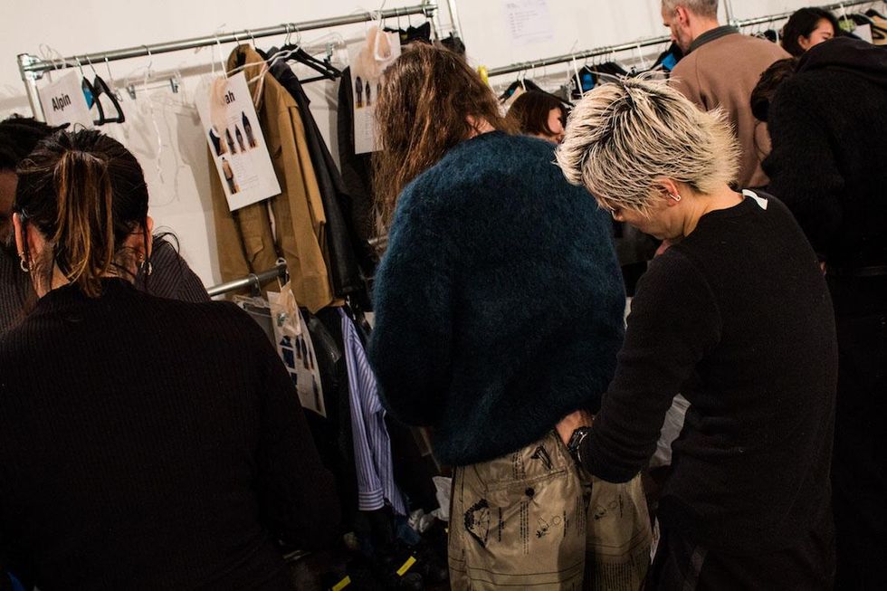 Backstage at N. Hoolywood Fall '17