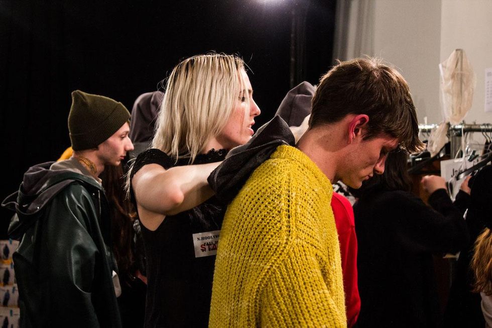 Backstage at N. Hoolywood Fall '17