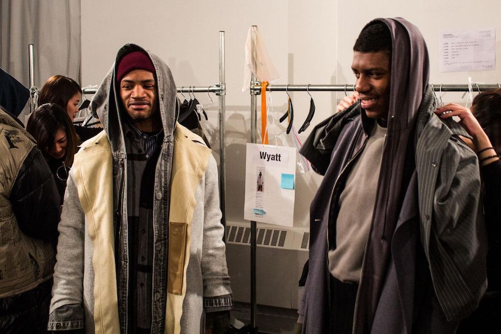 Backstage at N. Hoolywood Fall '17