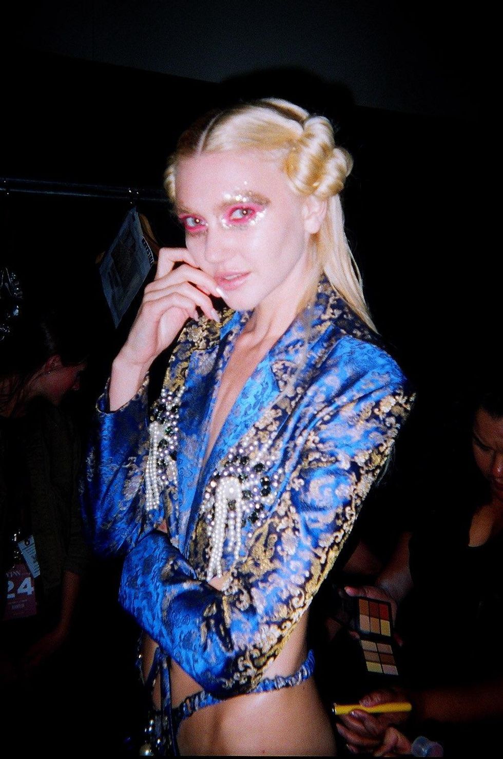 Backstage at Namilia Spring '18