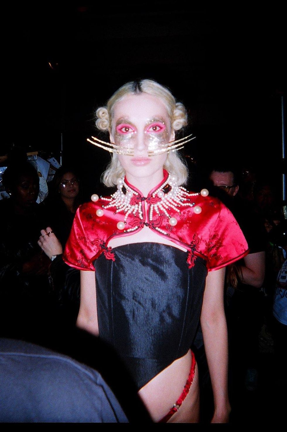 Backstage at Namilia Spring '18