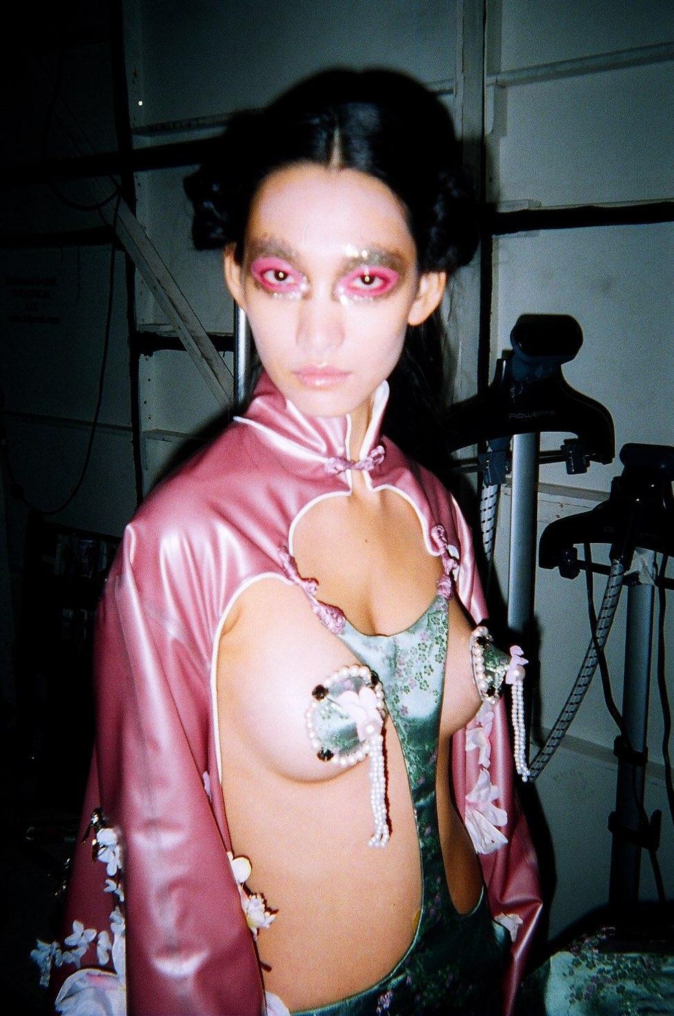 Backstage at Namilia Spring '18