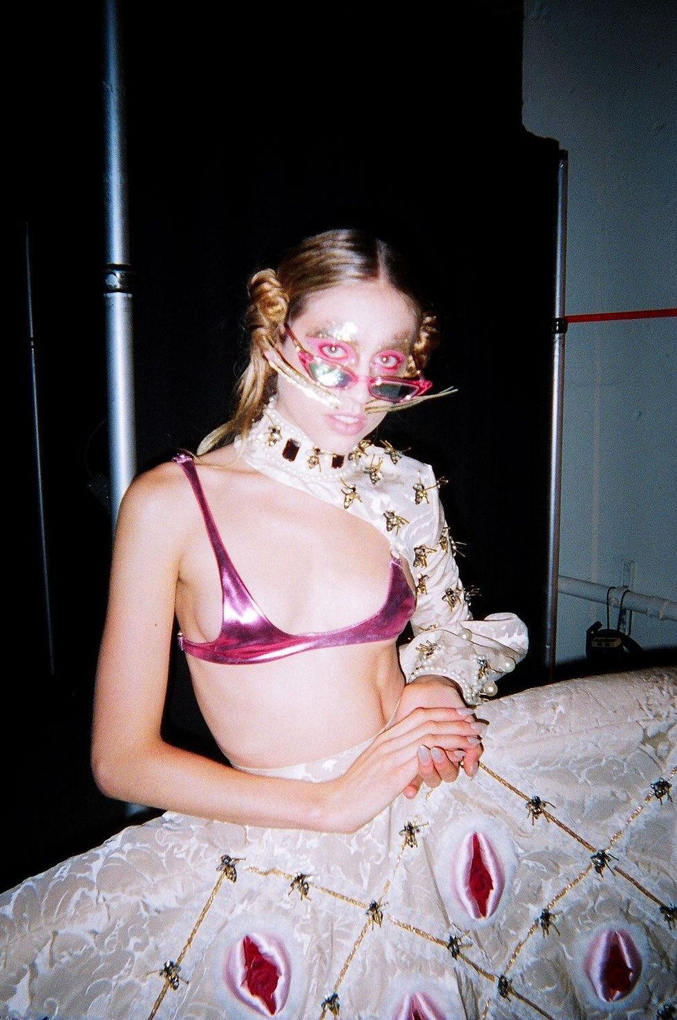 Backstage at Namilia Spring '18