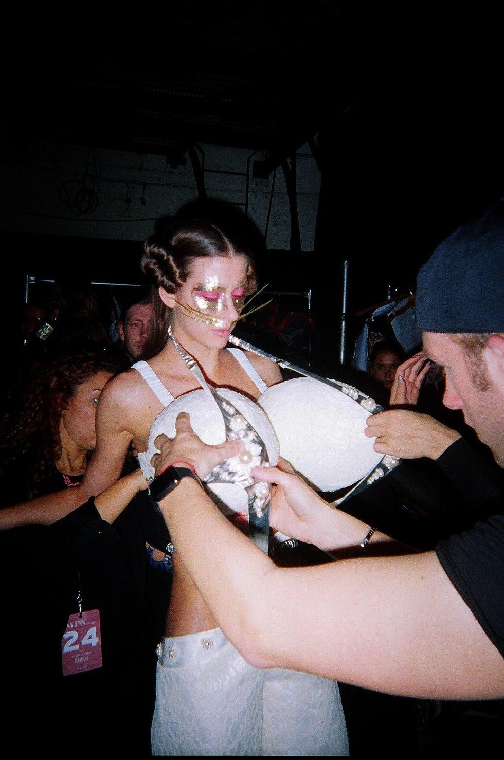 Backstage at Namilia Spring '18