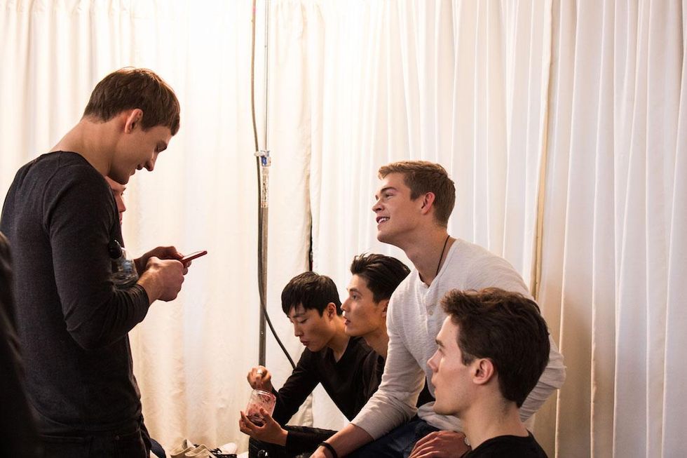 Backstage at Nautica Fall '17