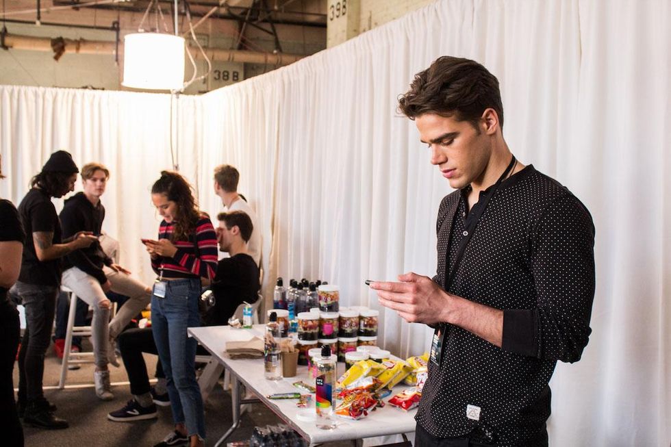 Backstage at Nautica Fall '17