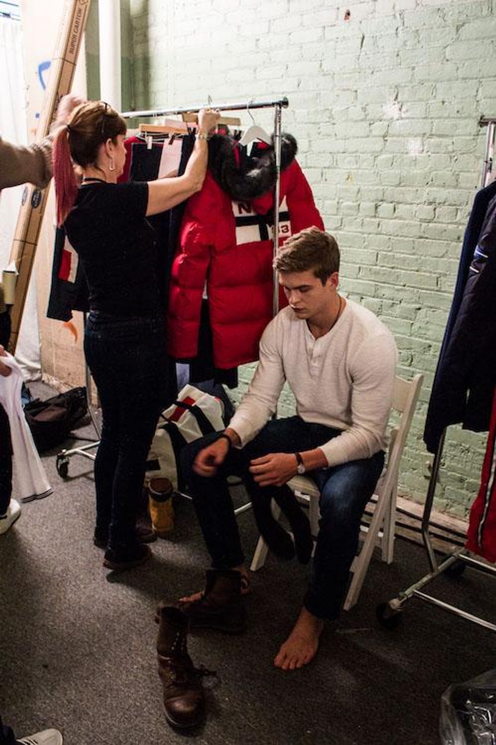 Backstage at Nautica Fall '17